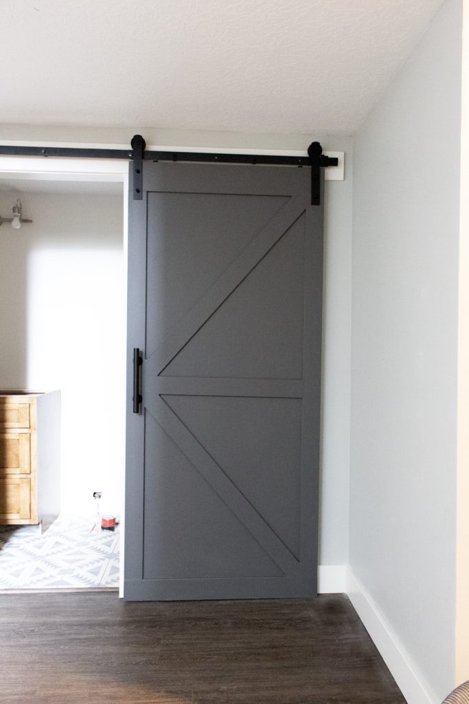 DIY Sliding Barn Door Tutorial | Honey Built Home