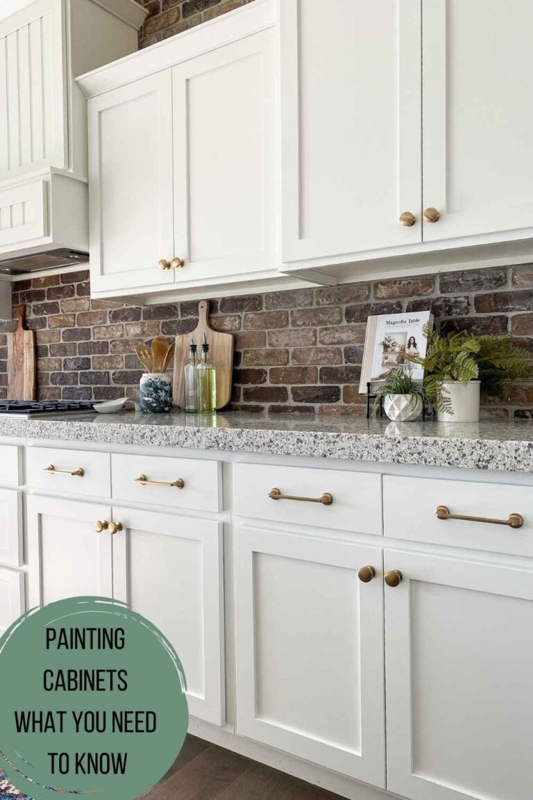 Painting Cabinets. Your questions answered! | Honey Built Home