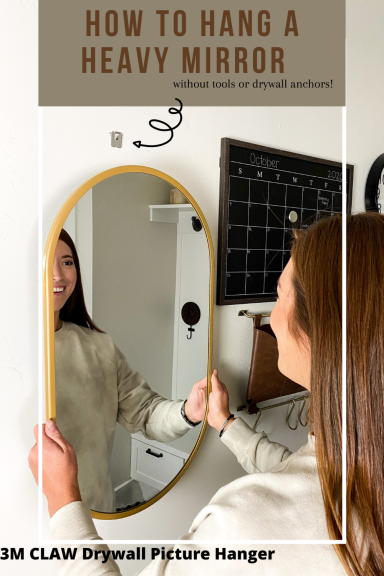 How to Hang heavy art on your walls, without anchors! Honey Built Home