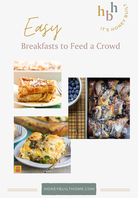 Easy Breakfast Recipes for a Crowd | Honey Built Home