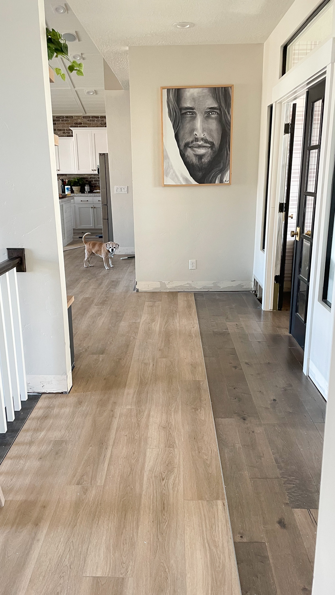 Installing Luxury Vinyl Floors over Engineered Hardwood Honey Built Home